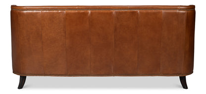 Philipe Distilled Leather Sofabrown