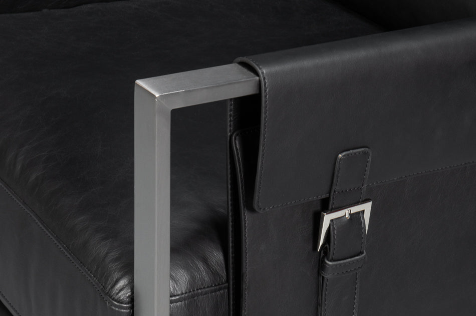 Edmonds Distilled Leather Chaironyx Blk