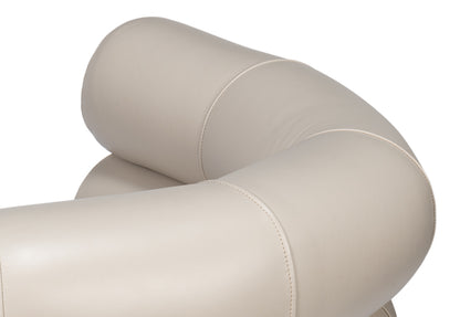 Rondo Occasional Leather Chairwhite