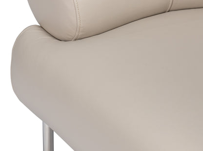Rondo Occasional Leather Chairwhite