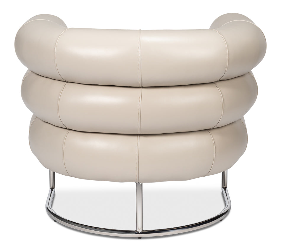 Rondo Occasional Leather Chairwhite