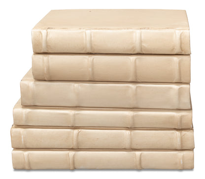 Books Set Of 12 Antique White