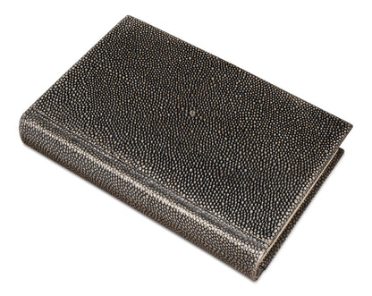 Shagreen Books Set Of 12 Antique Grey