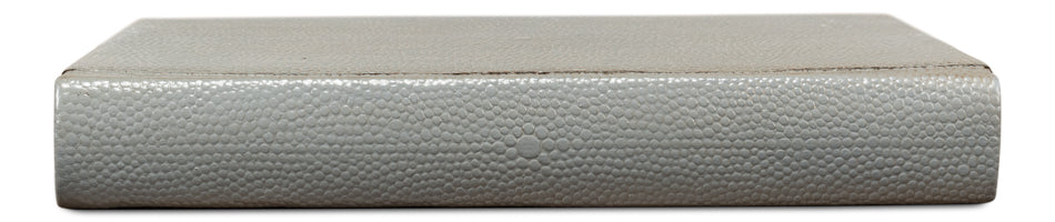 Shagreen Books Set Of 12 Storm Grey