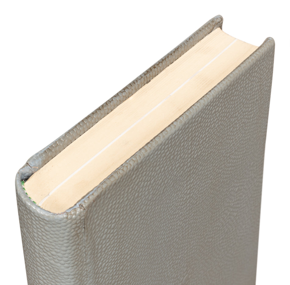 Shagreen Books Set Of 12 Storm Grey