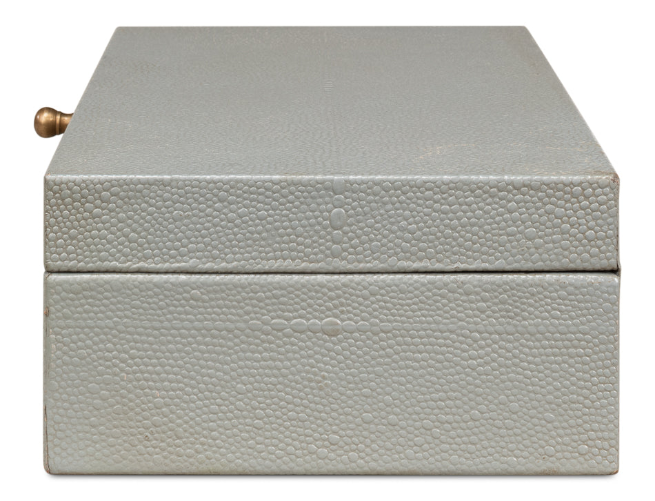 Gatsburg Shagreen Box Storm Grey S/2