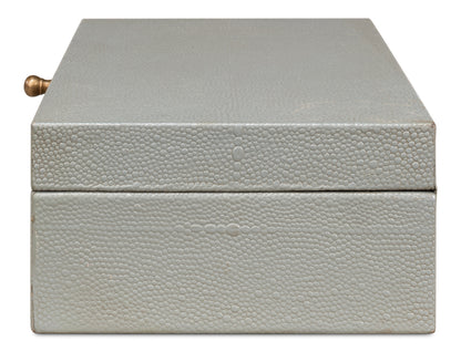 Gatsburg Shagreen Box Storm Grey S/2