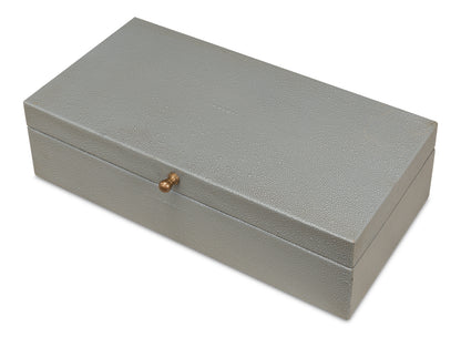 Gatsburg Shagreen Box Storm Grey S/2