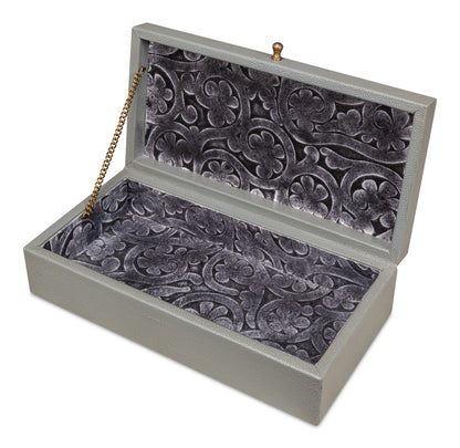 Gatsburg Shagreen Box Storm Grey S/2