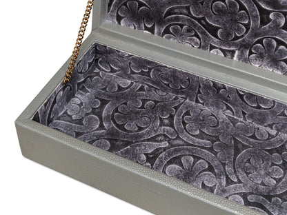 Gatsburg Shagreen Box Storm Grey S/2