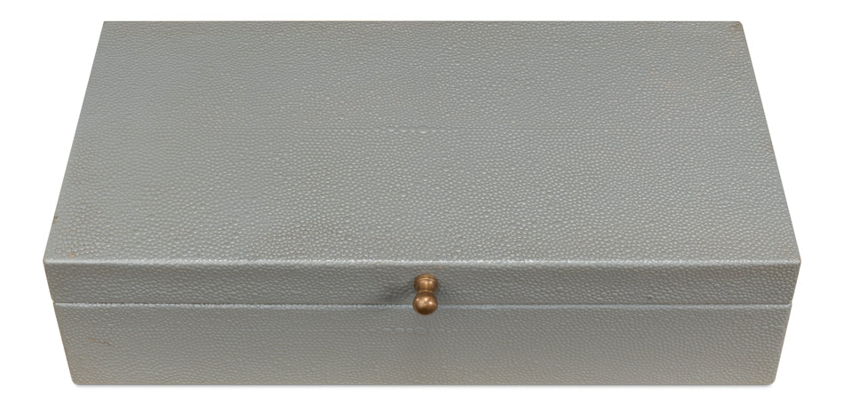 Gatsburg Shagreen Box Storm Grey S/2