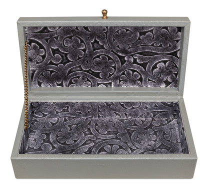 Gatsburg Shagreen Box Storm Grey S/2