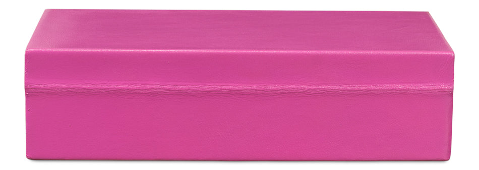 Gatsburg Shagreen Box Pink Set Of 2