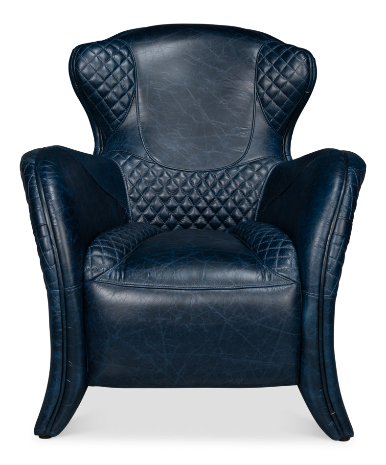 Hera Arm Chair Chateau Blue