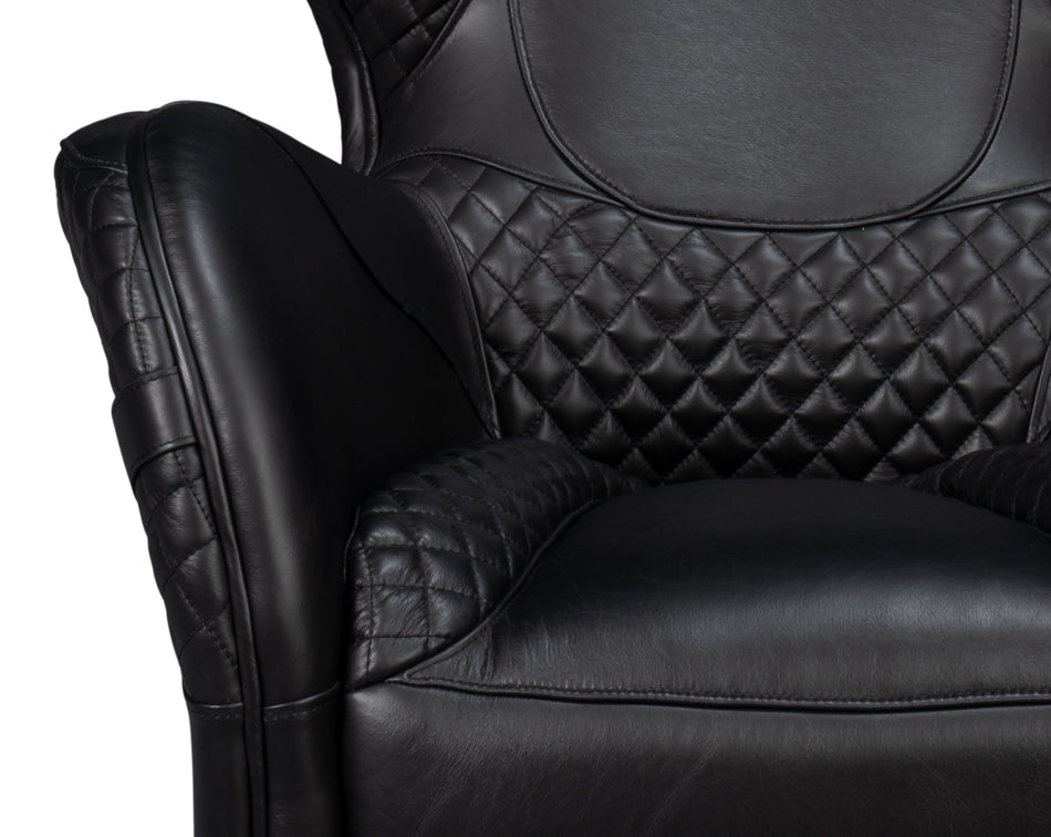 Hera Arm Chair Onyx Black