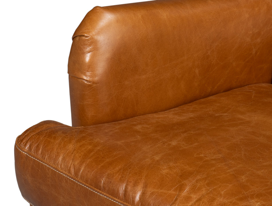 Elite Wing Lounge Chair Cuba Brown