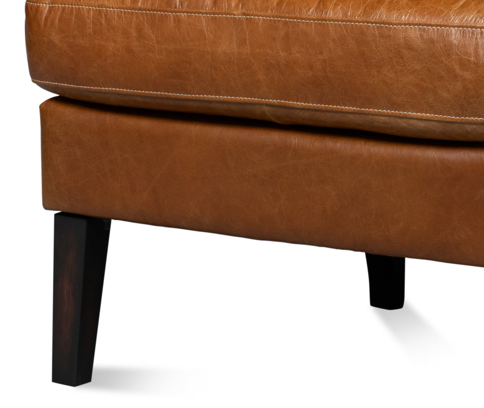 Elite Wing Lounge Chair Cuba Brown