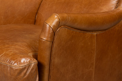 Elite Wing Lounge Chair Cuba Brown