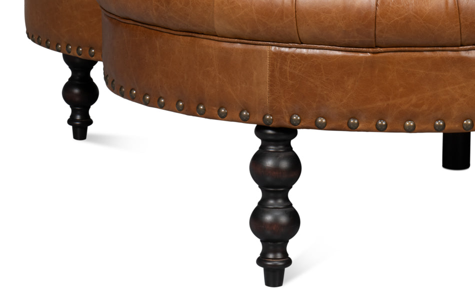 Lobby Sofa Cuba Brown
