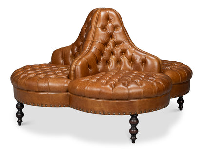 Lobby Sofa Cuba Brown