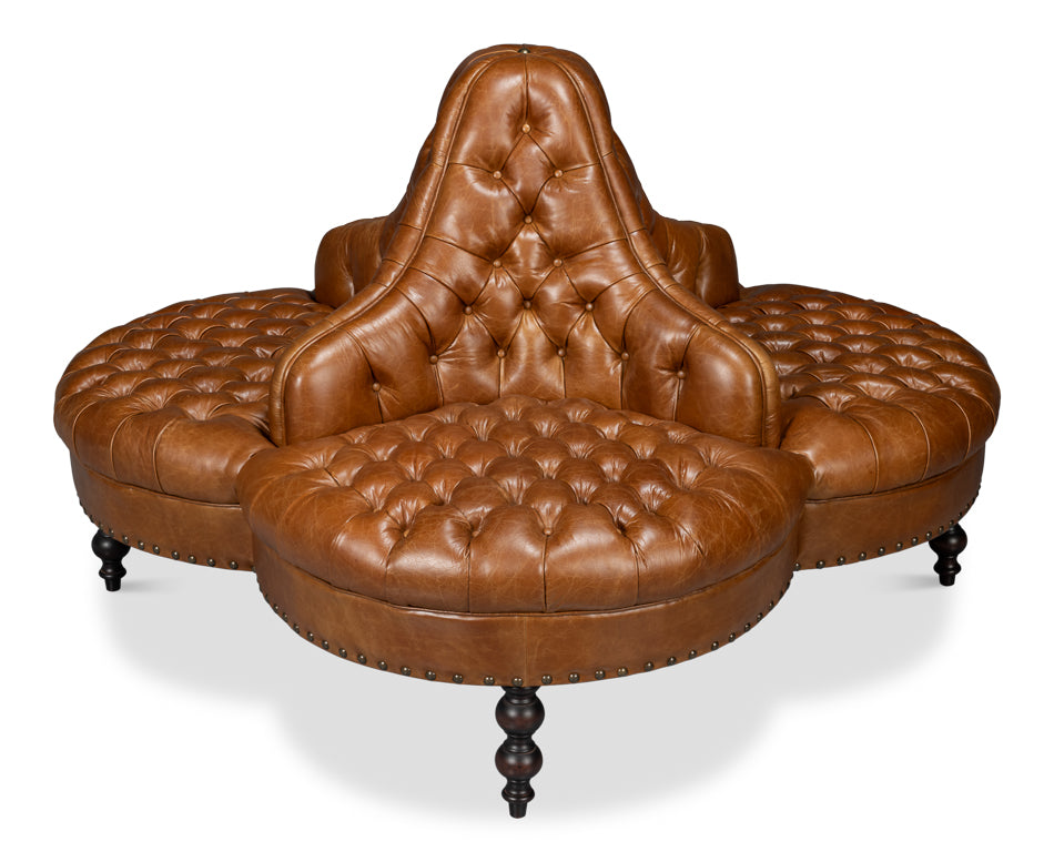 Lobby Sofa Cuba Brown
