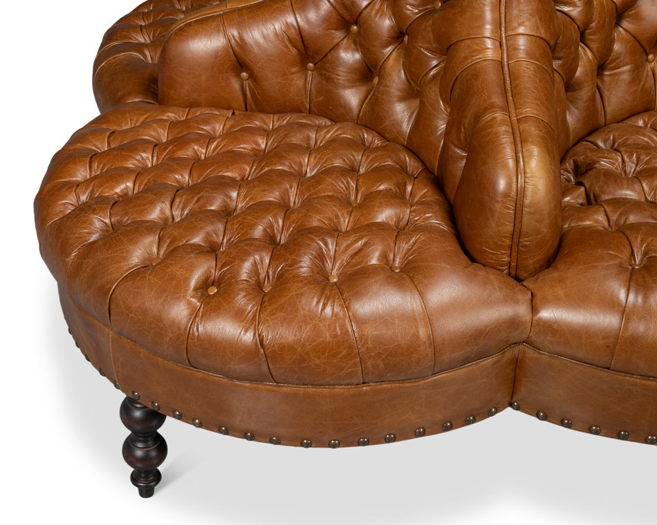 Lobby Sofa Cuba Brown