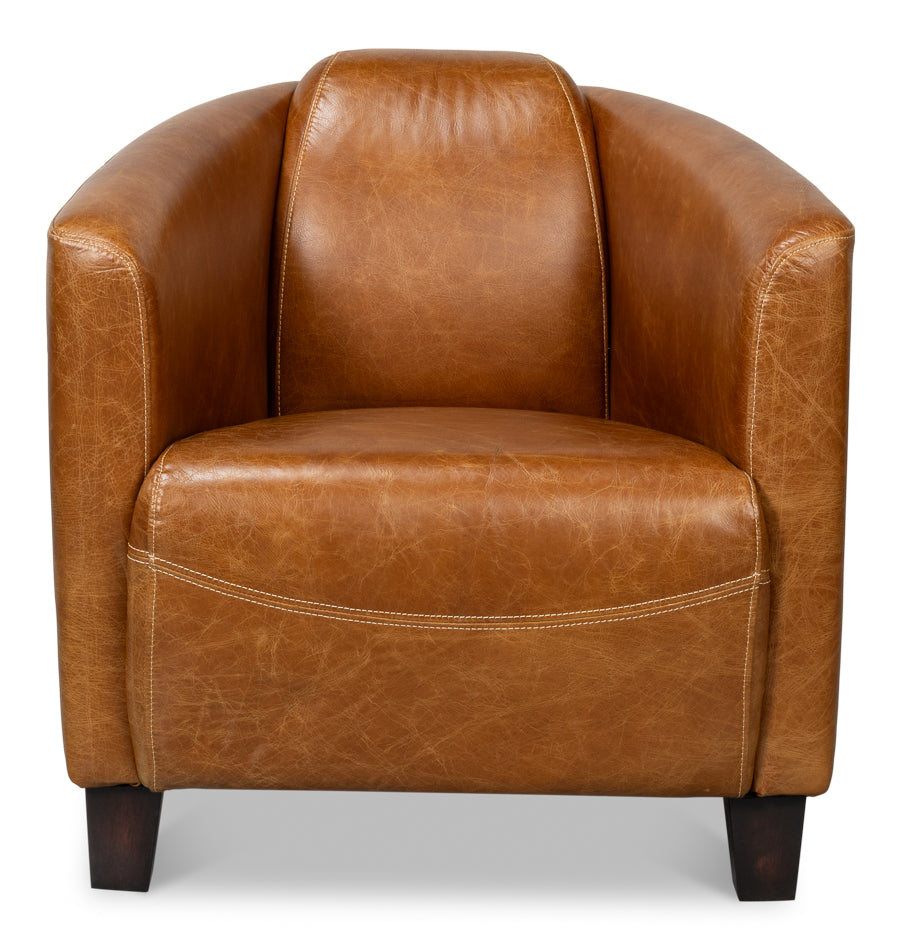 Mandy Arm Chair Cuba Brown