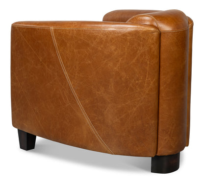 Mandy Arm Chair Cuba Brown