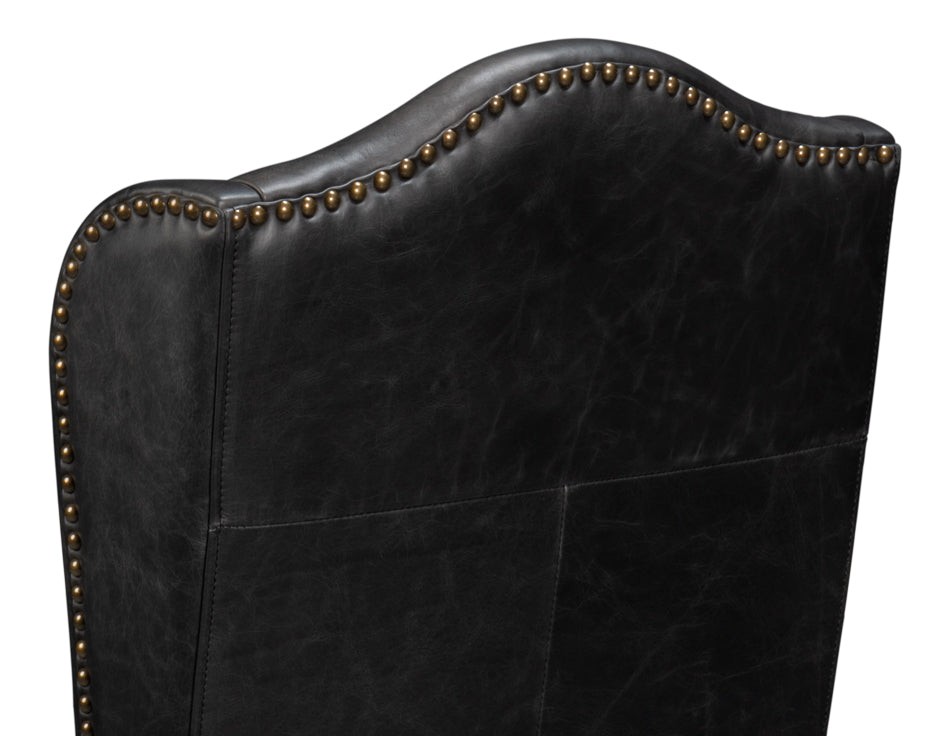 Mercado High Back Dining Chair Black