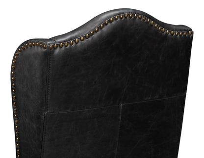 Mercado High Back Dining Chair Black