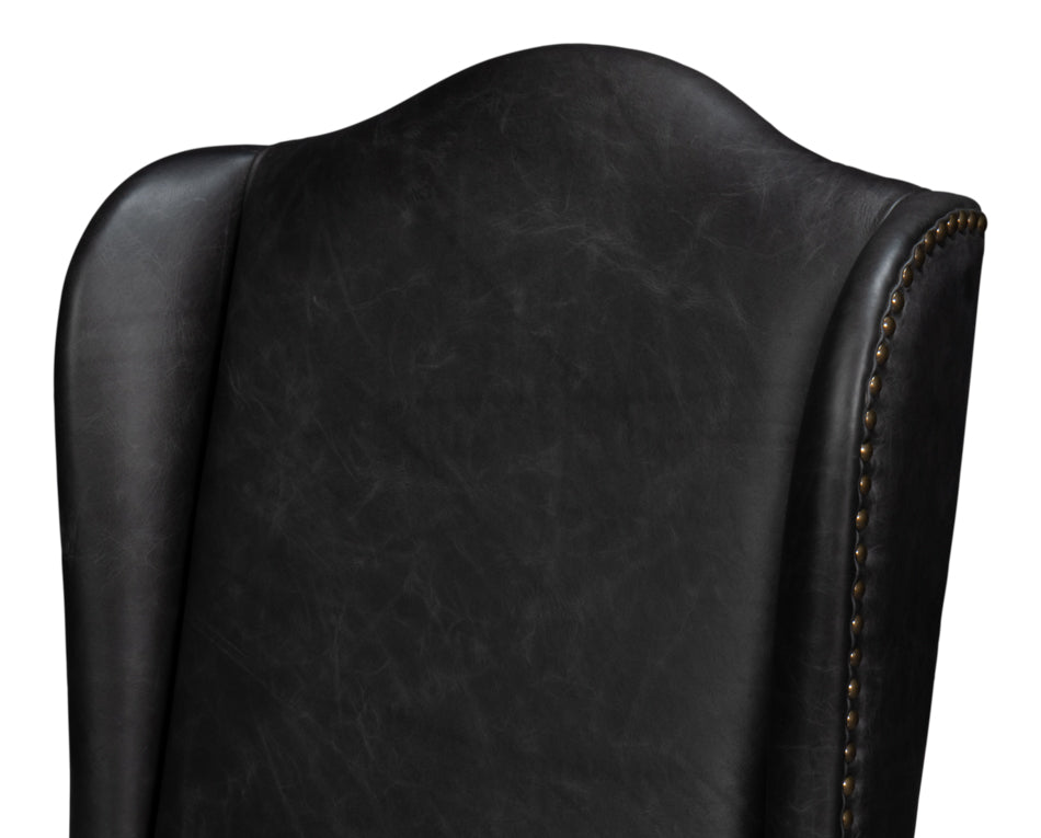 Mercado High Back Dining Chair Black