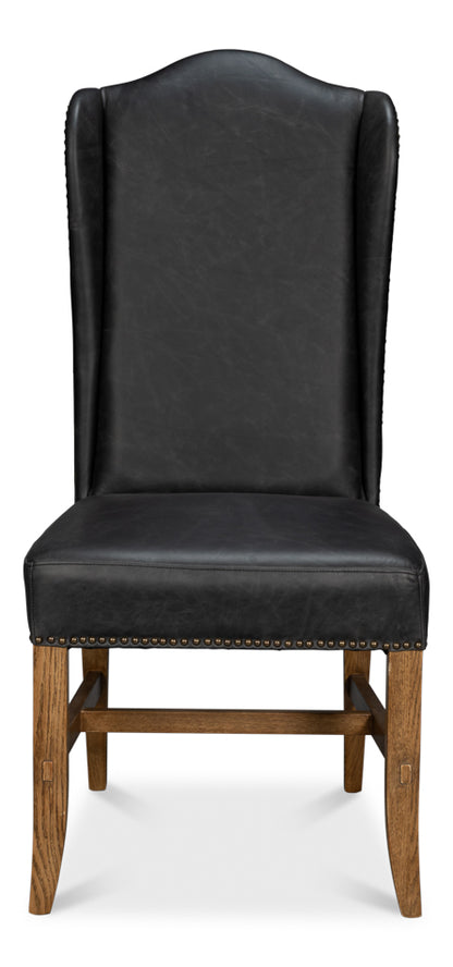 Mercado High Back Dining Chair Black