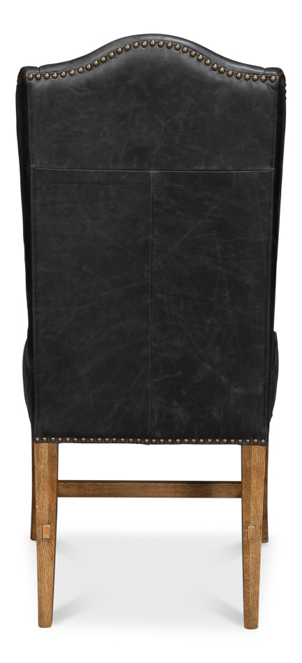 Mercado High Back Dining Chair Black