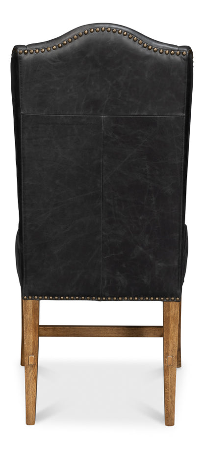 Mercado High Back Dining Chair Black