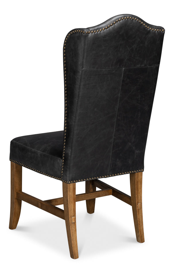 Mercado High Back Dining Chair Black