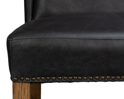 Mercado High Back Dining Chair Black