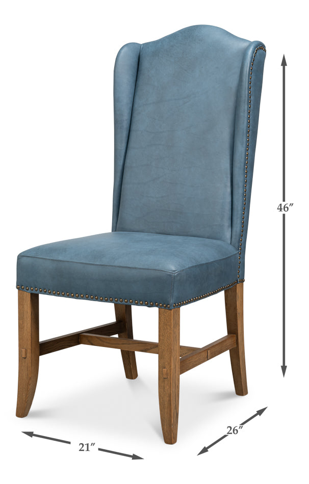 Mercado High Back Dining Chairblue