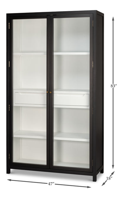 Walker Bookcase Black