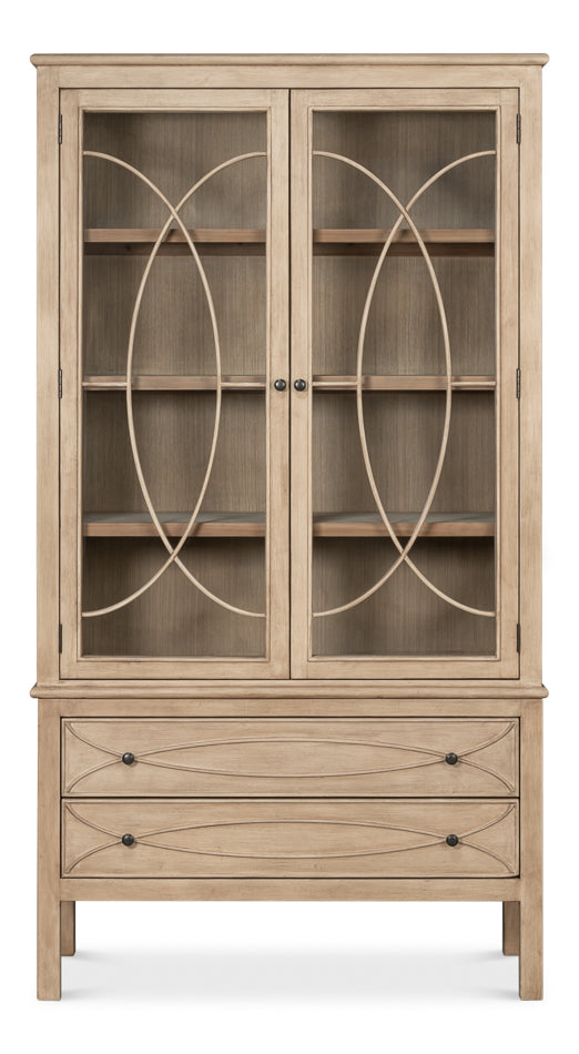 Cecile Bookcase Beige