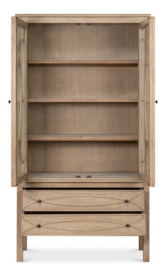Cecile Bookcase Beige