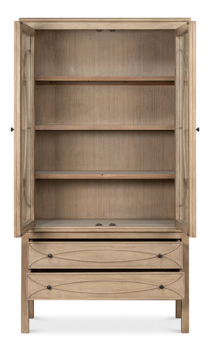 Cecile Bookcase Beige