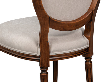 Hugo Oval Side Chairnoce Anticatocream