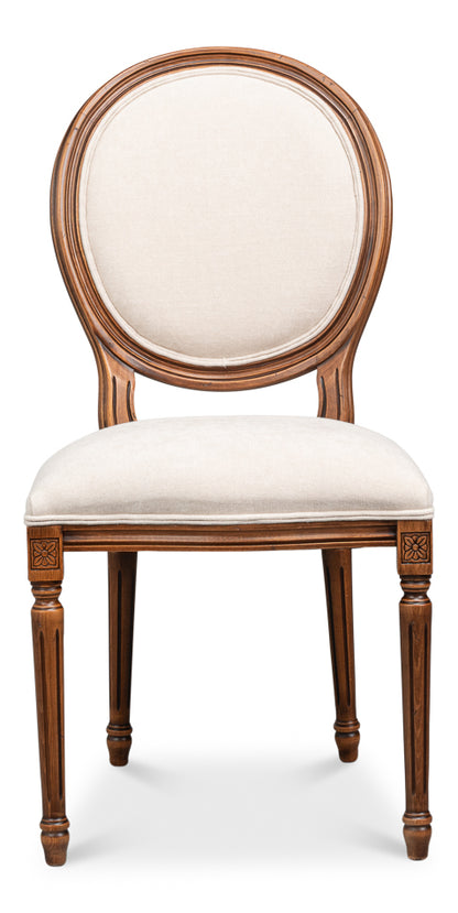 Hugo Oval Side Chairnoce Anticatocream