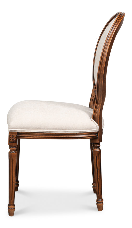 Hugo Oval Side Chairnoce Anticatocream