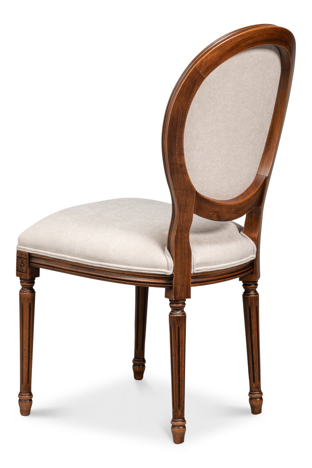 Hugo Oval Side Chairnoce Anticatocream