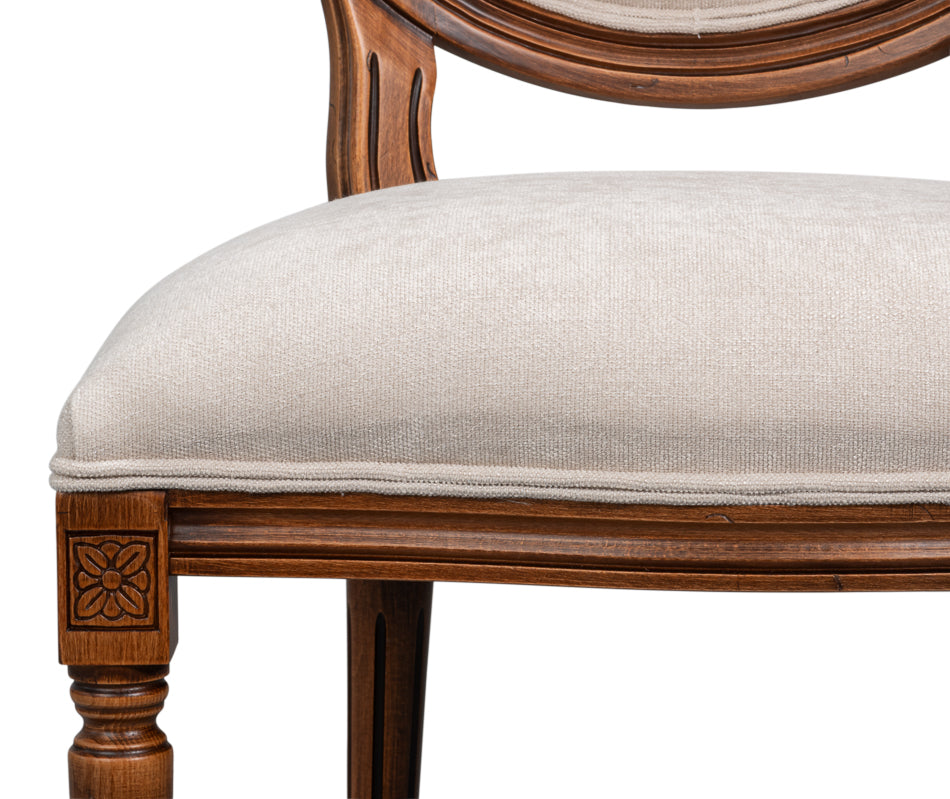 Hugo Oval Side Chairnoce Anticatocream