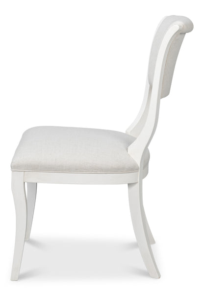 Trophy Elegant Side Chair Cream