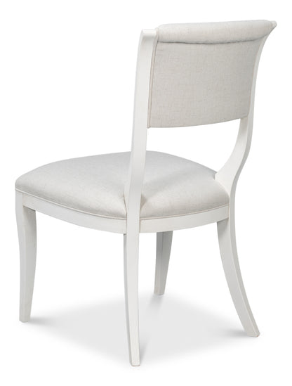 Trophy Elegant Side Chair Cream