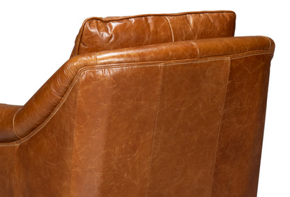 Vandike Arm Chair Cuba Brown