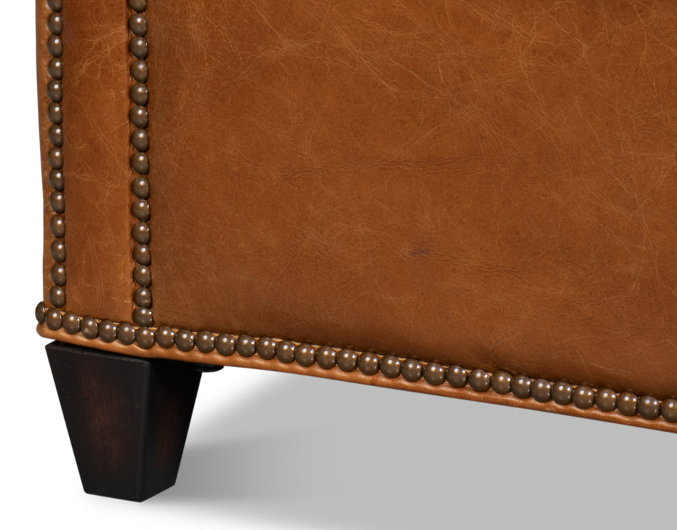 Vandike Arm Chair Cuba Brown